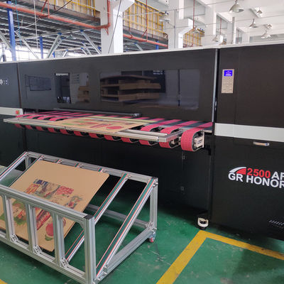 15KW Cmyk Color Printing Machine Digital Printer For Corrugated Box Inkjet Printer